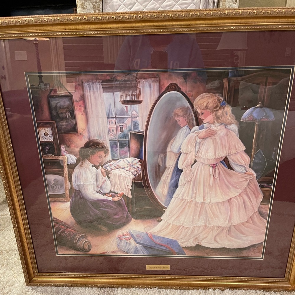 Paula Vaughan, LIMITED EDITION PRINT, “LITTLE RED SHOES”, 500/1200